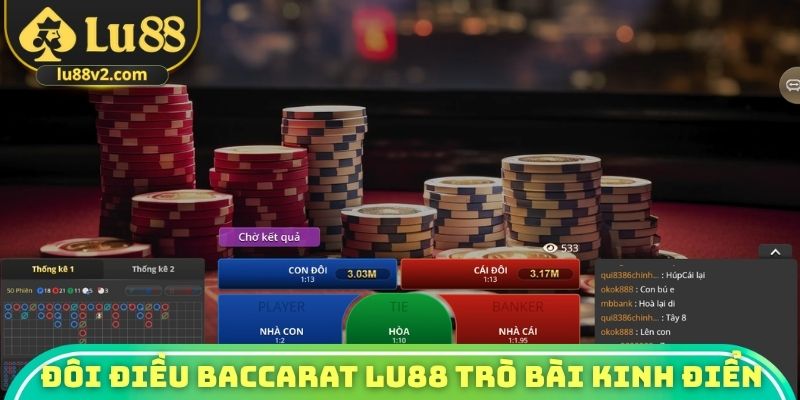 Đôi điều về Baccarat Lu88 trò bài kinh điển