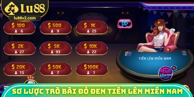 Sơ lược trò bài đỏ đen tiến lên miền Nam